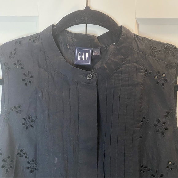 NWOT Gap Babydoll Tank 100% cotton - Picture 3 of 5